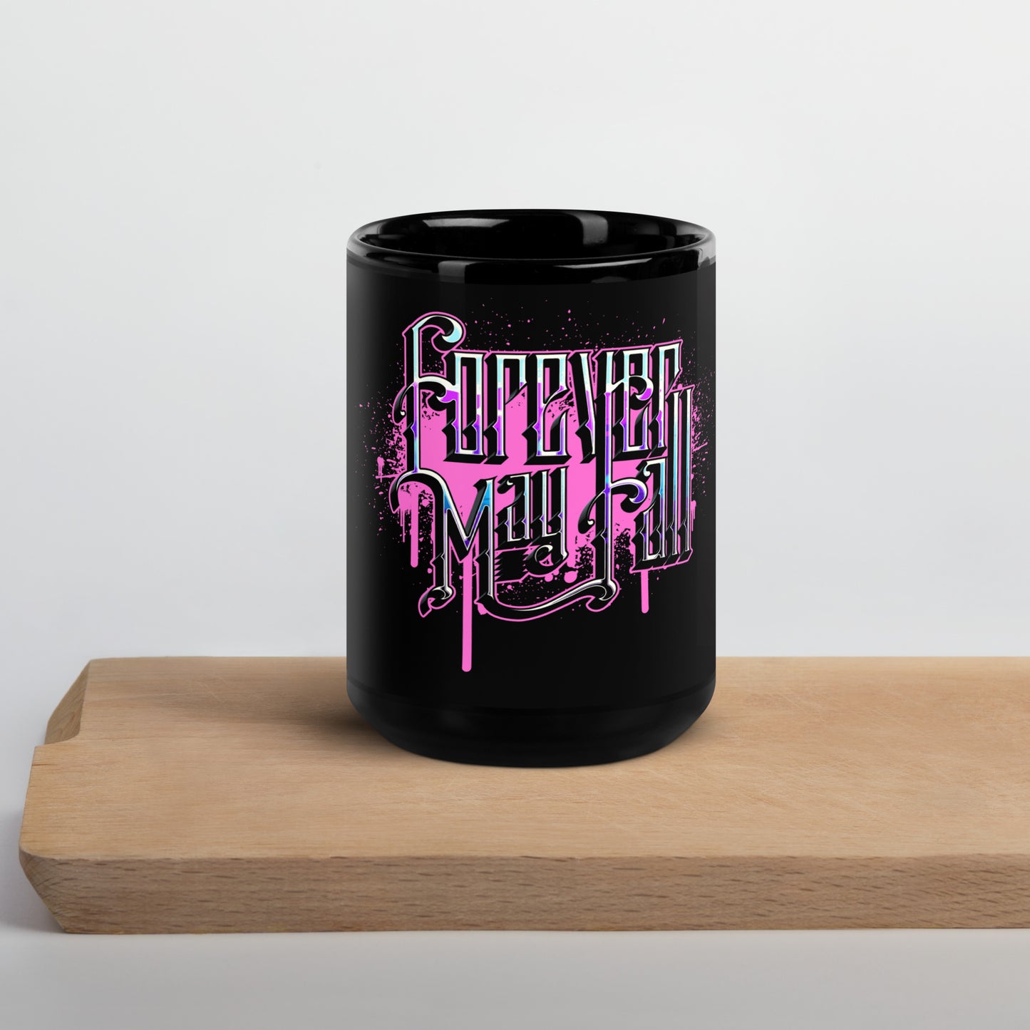 Black Glossy Mug