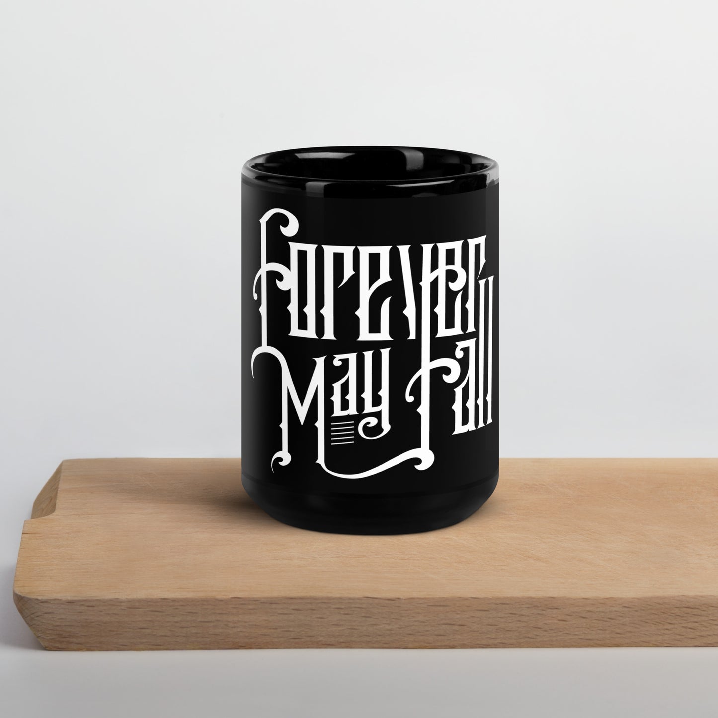Black Glossy Mug