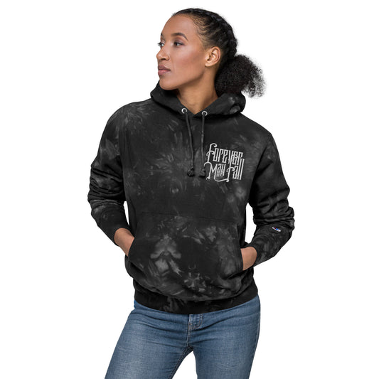 Unisex Embroidered Tie-Dye Hoodie