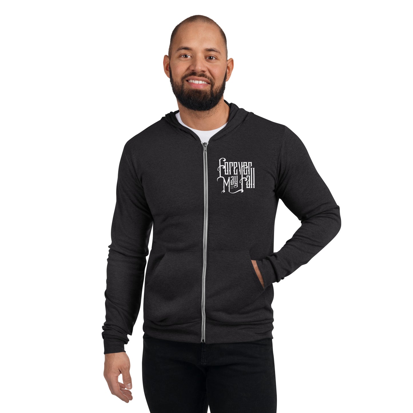 Unisex Logo Zip hoodie
